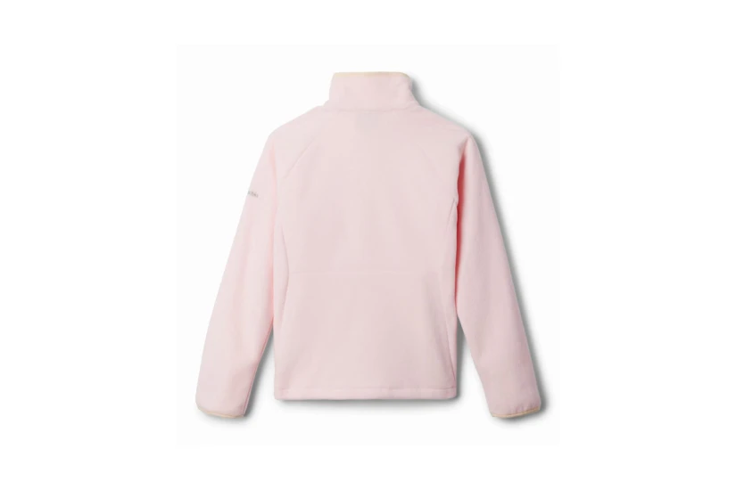 Columbia Fast Trek IV Παιδική Fleece Ζακέτα Ροζ, Εκρού