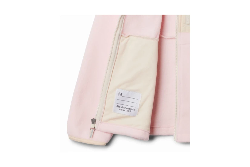 Columbia Fast Trek IV Παιδική Fleece Ζακέτα Ροζ, Εκρού