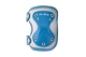 Micro Knee-Elbow Pads Reflective Σετ Προστατευτικών Γαλάζιο Small