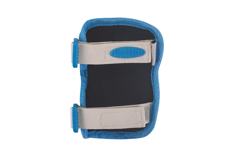 Micro Knee-Elbow Pads Reflective Σετ Προστατευτικών Γαλάζιο Small