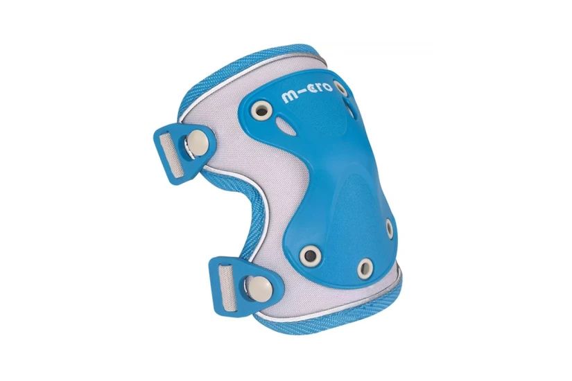 Micro Knee-Elbow Pads Reflective Σετ Προστατευτικών Γαλάζιο Medium