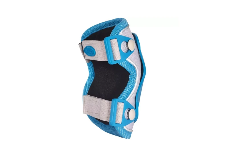Micro Knee-Elbow Pads Reflective Σετ Προστατευτικών Γαλάζιο Medium