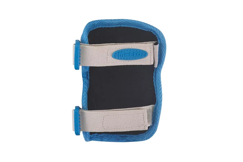 Micro Knee-Elbow Pads Reflective Σετ Προστατευτικών Γαλάζιο Medium