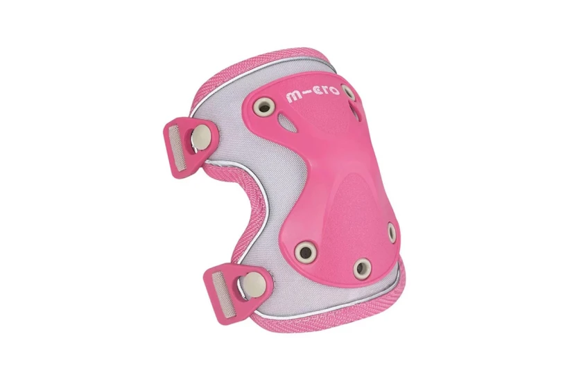 Micro Knee-Elbow Pads Reflective Σετ Προστατευτικών Ροζ Small