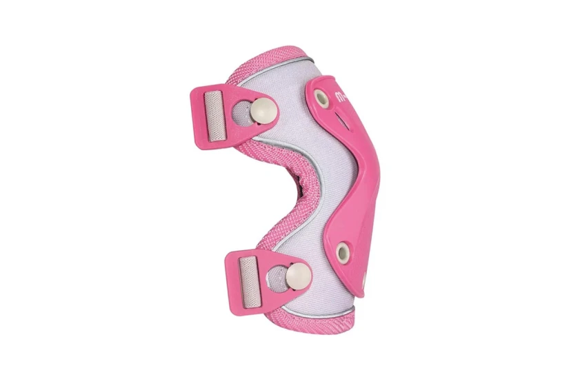 Micro Knee-Elbow Pads Reflective Σετ Προστατευτικών Ροζ Small