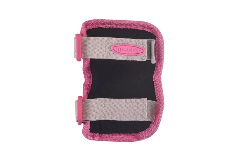 Micro Knee-Elbow Pads Reflective Σετ Προστατευτικών Ροζ Small