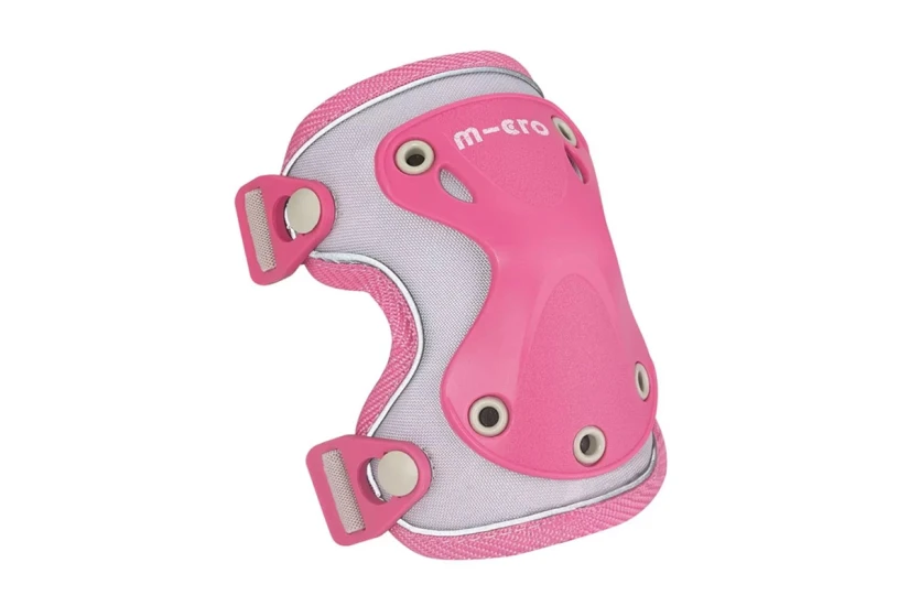 Micro Knee-Elbow Pads Reflective Σετ Προστατευτικών Ροζ Medium