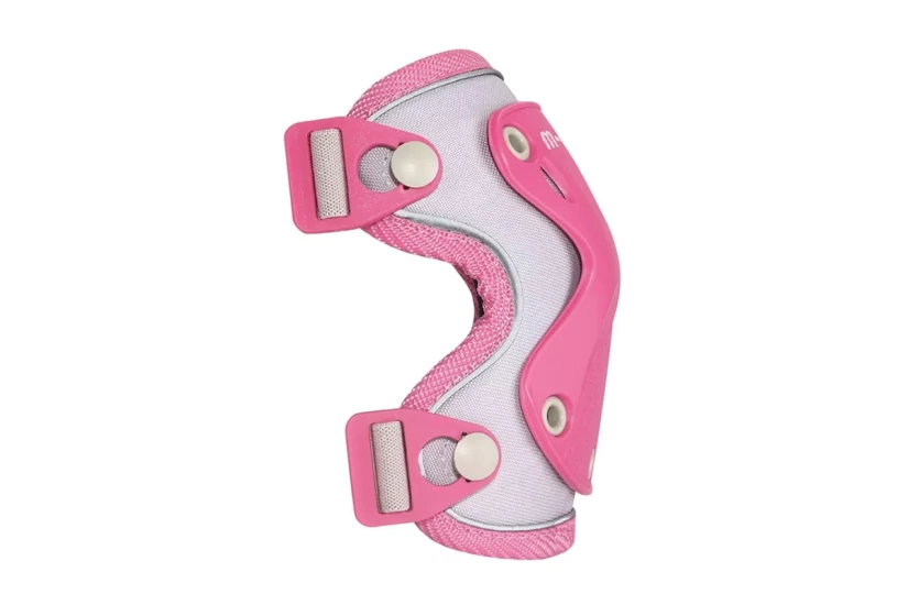 Micro Knee-Elbow Pads Reflective Σετ Προστατευτικών Ροζ Medium