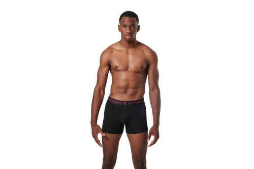 Antetokounbros Underwear Εσώρουχο Boxer Ανδρικό 2 - Τεμάχια (ACJD352001 BLACK-BLACK)