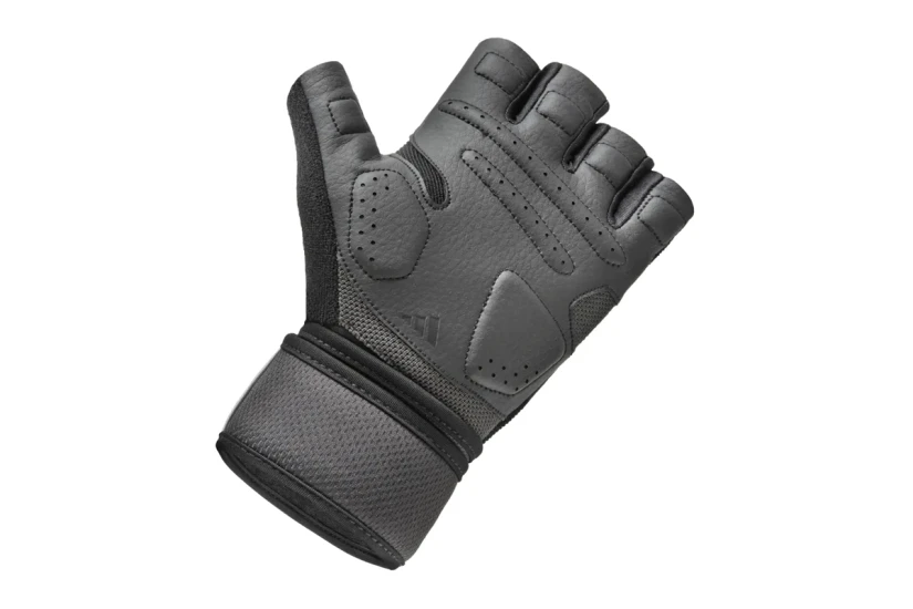 Adidas Performance Wrist Wrap Training Γάντια Γυμναστηρίου Μαύρα Medium