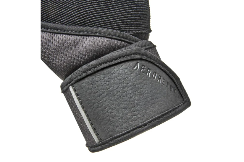 Adidas Performance Wrist Wrap Training Γάντια Γυμναστηρίου Μαύρα Medium