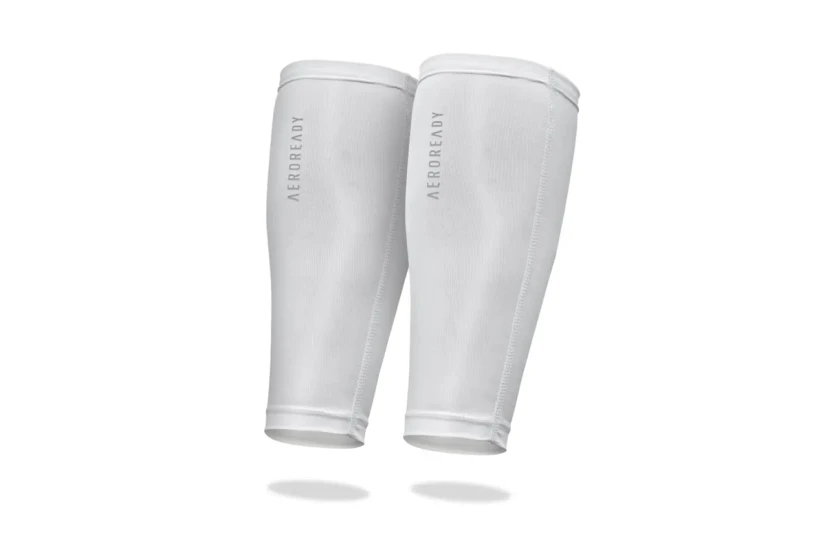 Adidas Performance Περικνημίδες Συμπίεσης Λευκές S-M