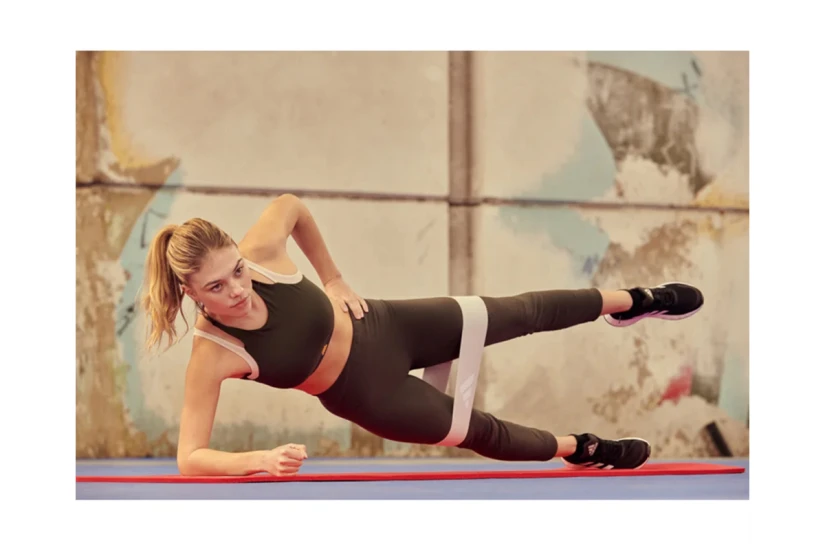 Adidas Performance Resistance Band Light Λάστιχο Εκγύμνασης Γκρι Ανοιχτό