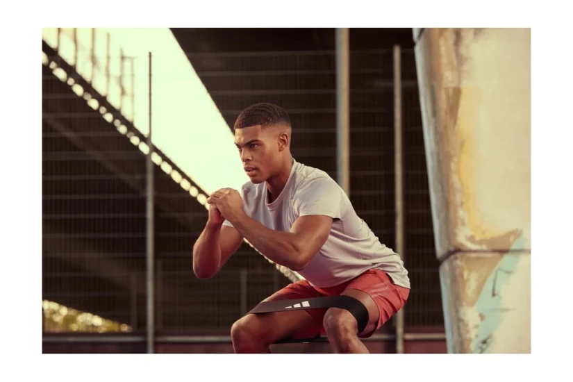 Adidas Performance Resistance Band Heavy Λάστιχο Εκγύμνασης Μαύρο
