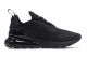 Nike Air Max 270 Γυναικεία Sneakers Μαύρα