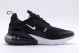 Nike Air Max 270 Ανδρικά Sneakers Μαύρα, Λευκά