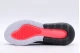 Nike Air Max 270 Ανδρικά Sneakers Μαύρα, Λευκά