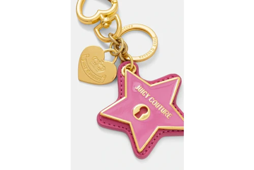 Juicy Couture Star Keychain Zinc Μπρελόκ Μόδας (AIJ3J8610WXIOC3)