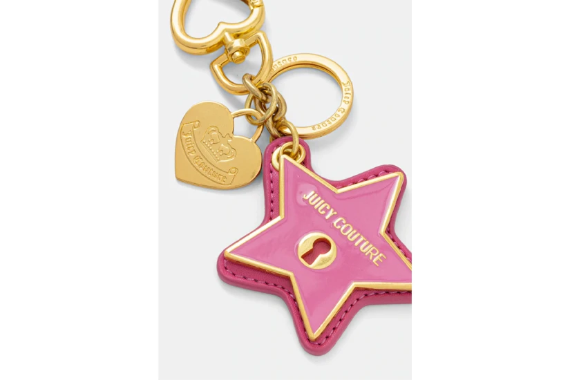 Juicy Couture Star Zinc Μπρελόκ Μόδας