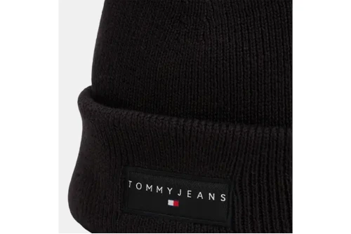 Tommy Jeans Linear Σκουφάκι Χειμερινό (AM0AM13666 BDS)