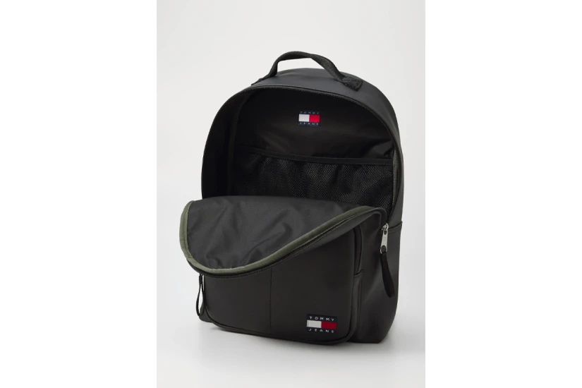 Tommy Jeans Essential Logo Dome Backpack Μαύρο