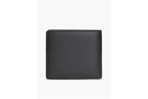 Tommy Jeans Leather Logo Plaque Bifold Πορτοφόλι (AM0AM14630 BDS)
