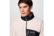 Columbia Fast Trek Overlay Ανδρική Ζακέτα Fleece Εκρού, Μαύρη