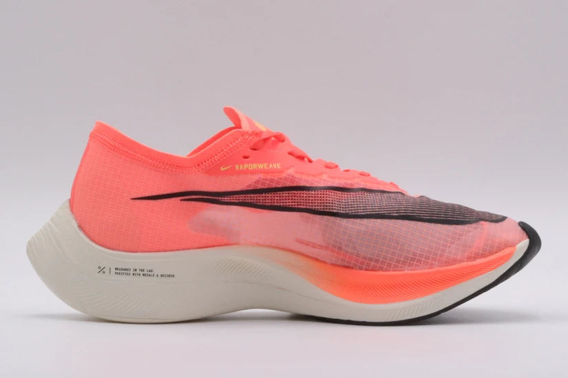 Nike Zoomx Vaporfly Next Ανδρικά Αθλητικά Παπούτσια για Τρέξιμο Κοραλλί, Μαύρα, Εκρού