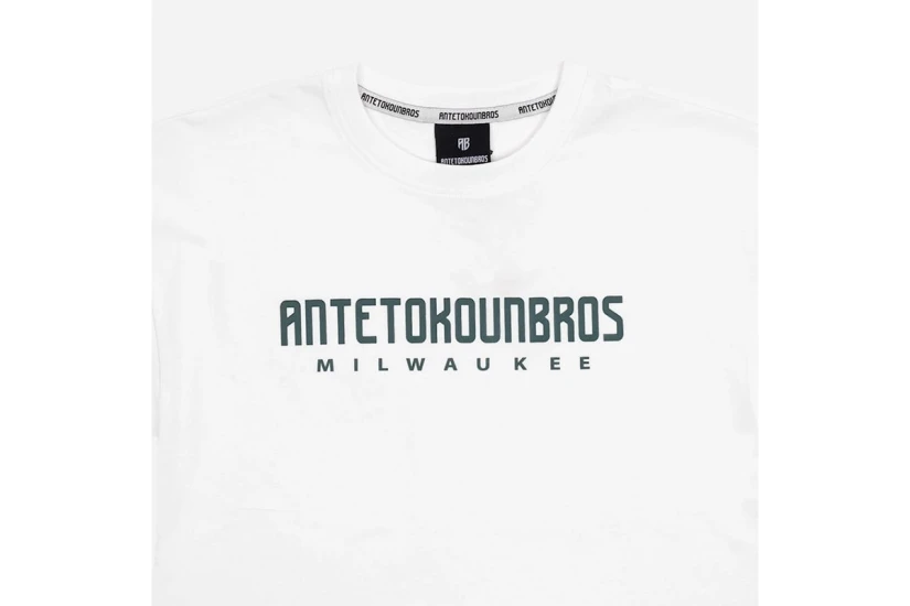 AntetokounBros Milwaukee Logo Ανδρικό Κοντομάνικο T-Shirt