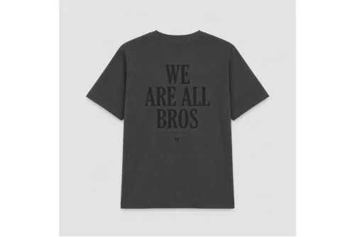 Antetokounbros All Bros Stonewashed Oversized T-Shirt Ανδρικό (APCD162U22 CARBON)