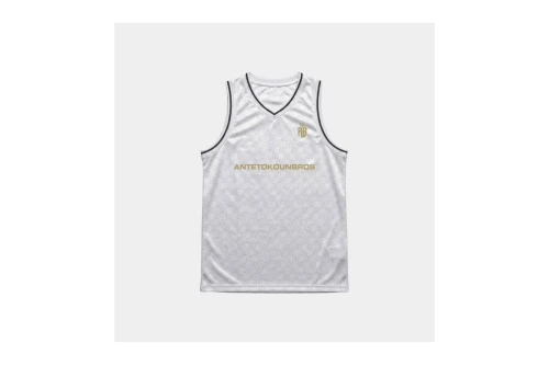 Antetokounbros Basketball Jersey Μπλούζα Αμάνικη Ανδρική (APCD162U42 WHITE)