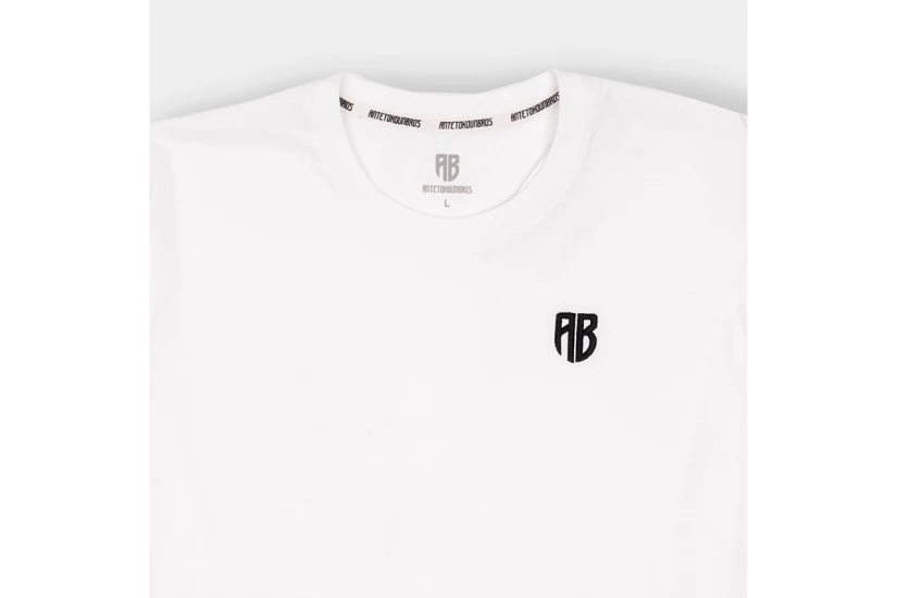 Antetokounbros Ανδρικό Κοντομάνικο T-Shirt Λευκό