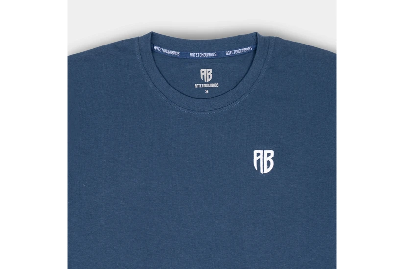 Antetokounbros Ανδρικό Κοντομάνικο T-Shirt Μπλε