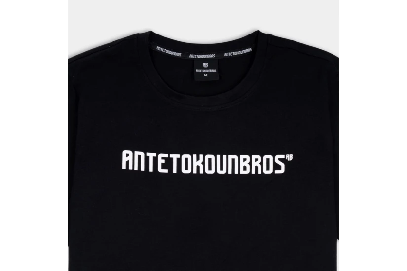 AntetokounBros Baseline Ανδρικό Κοντομάνικο T-Shirt Μαύρο