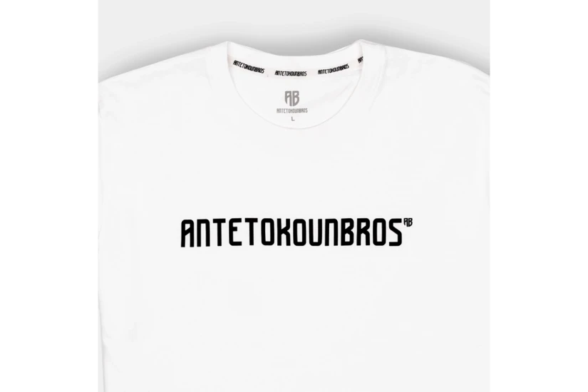 Antetokounbros Baseline Ανδρικό Κοντομάνικο T-Shirt Λευκό