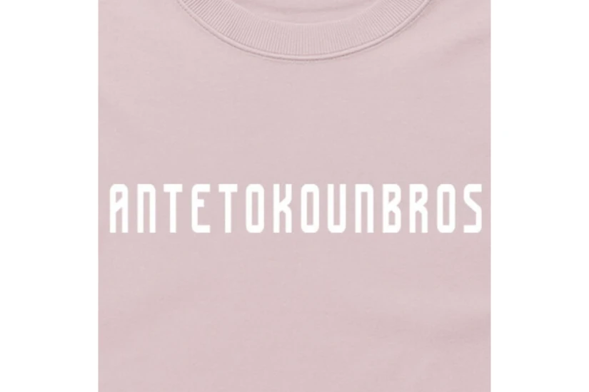 Antetokounbros Baseline Ανδρικό Κοντομάνικο T-Shirt Ροζ