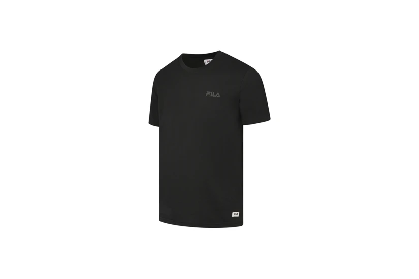 Fila Ανδρικό Κοντομάνικο T-Shirt Μαύρο