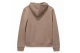 Fila Felia Brushed Fleece Γυναικεία Βαμβακερή Ζακέτα Καφέ