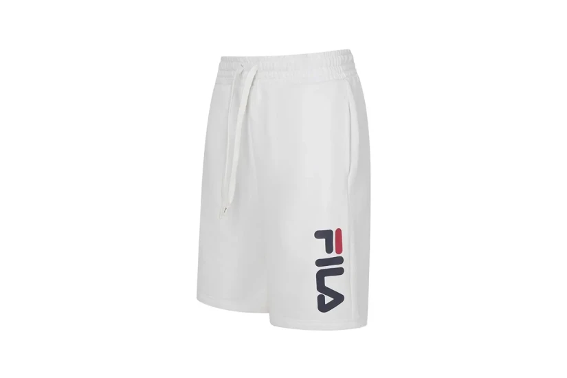 Fila Γυναικείο Αθλητικό Σορτς Λευκό