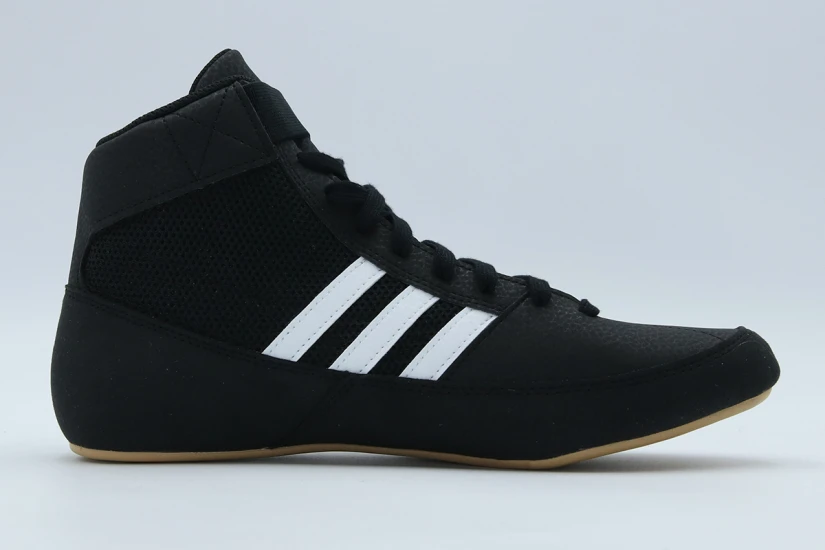 Adidas Performance HVC Unisex Παπούτσια Πυγμαχίας Μαύρα, Λευκά