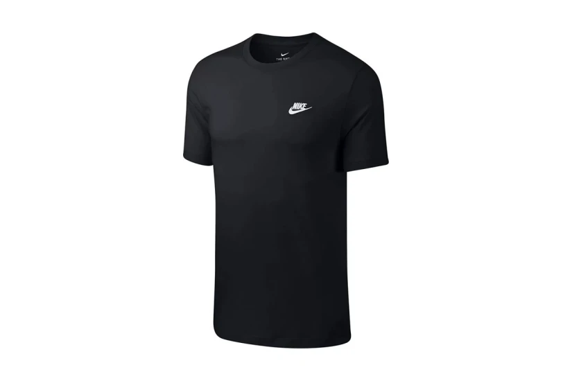 Nike Sportswear Club Ανδρικό Κοντομάνικο T-Shirt Μαύρο
