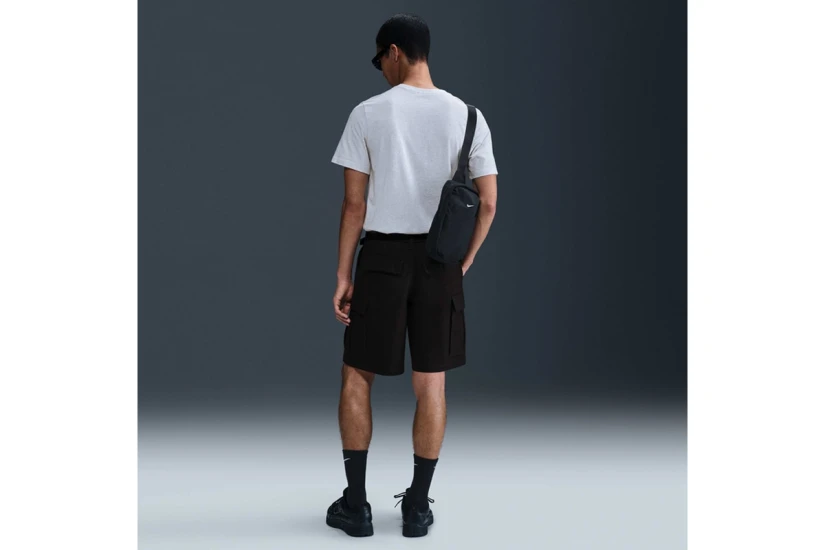 Nike Sportswear Club Ανδρικό Κοντομάνικο T-Shirt Γκρι Ανοιχτό