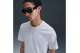 Nike Sportswear Club Ανδρικό Κοντομάνικο T-Shirt Γκρι Ανοιχτό