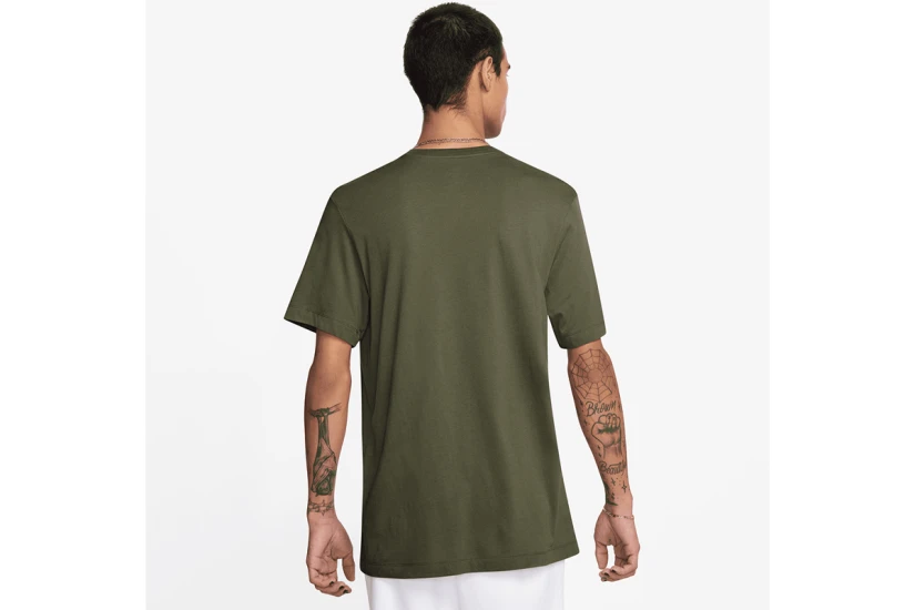 Nike Sportswear Club Ανδρικό Κοντομάνικο T-Shirt Χακί