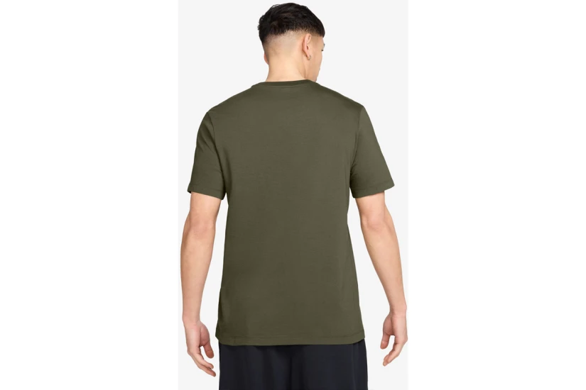 Nike Sportswear Club Ανδρικό Κοντομάνικο T-Shirt Λαδί