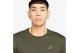 Nike Sportswear Club Ανδρικό Κοντομάνικο T-Shirt Λαδί