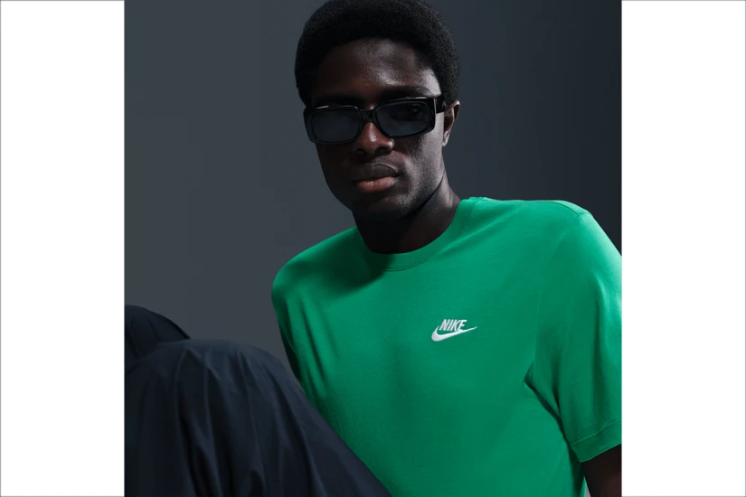 Nike Sportswear Club Ανδρικό Κοντομάνικο T-Shirt Πράσινο
