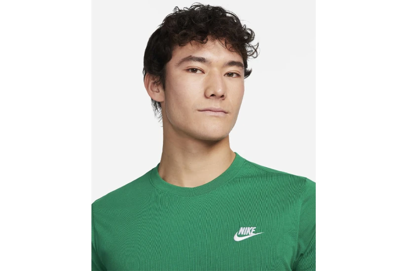 Nike Sportswear Club Ανδρικό Κοντομάνικο T-Shirt Πράσινο