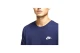 Nike Sportswear Club Ανδρικό Κοντομάνικο T-Shirt Μπλε Σκούρο