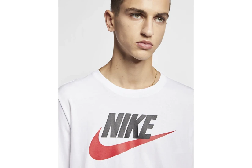 Nike Ανδρικό Κοντομάνικο T-Shirt Λευκό (AR5004 100)